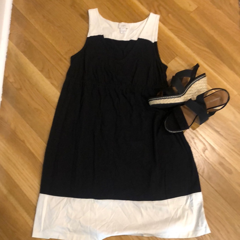 Loft colorblock sundress